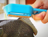 Multifunctional Fish Scaler - blue