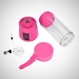 Portable mini USB Juicer - Milkshake & Smoothie Maker - Pink_2