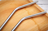 Reusable Drinking Straws - on a cutting board