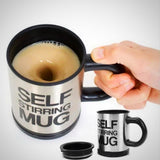 Self-Stirring Mug - black