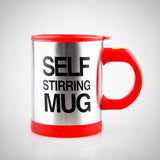 Self-Stirring Mug - red