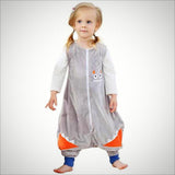 Animal Onesies (Kigurumi) - Kids - Grey w/ Cute Demon