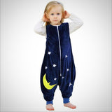 Animal Onesies (Kigurumi) - Kids - Dark Blue w/ Stars