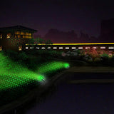 Laser Light Lawn Lamp outdoors