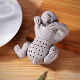 Sloth Tea Infuser on table