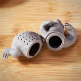 Sloth Tea Infuser disassembled
