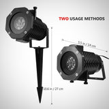 Outdoor Spotlight two usage methods