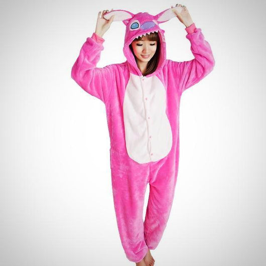 Animal Onesies (Kigurumi) - Adults - Pink Stitch