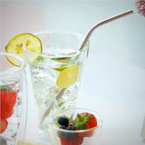 Reusable Drinking Straws - in a glass