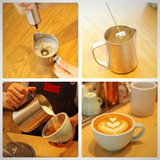 Milk Frother - being used