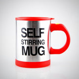 Self-Stirring Mug - red