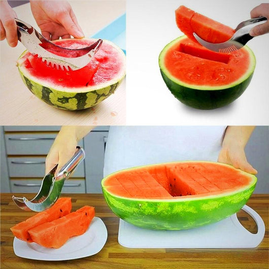 Watermelon Slicer - cutting a watermelon