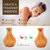 Electric Wooden Humidifier (Aroma diffuser) - Light wood - Fragrant Ambiance