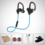 Bluetooth 4.1 Wireless Workout Headphones - Blue - Package
